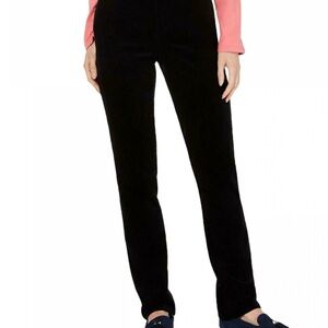 NWT Charter Club Black Straight Leg Corduroy Pants - 18S
